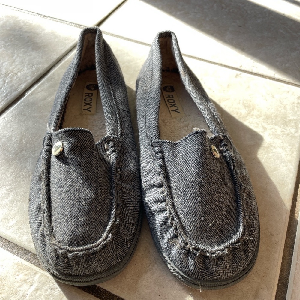 Roxy vegan fur loafers